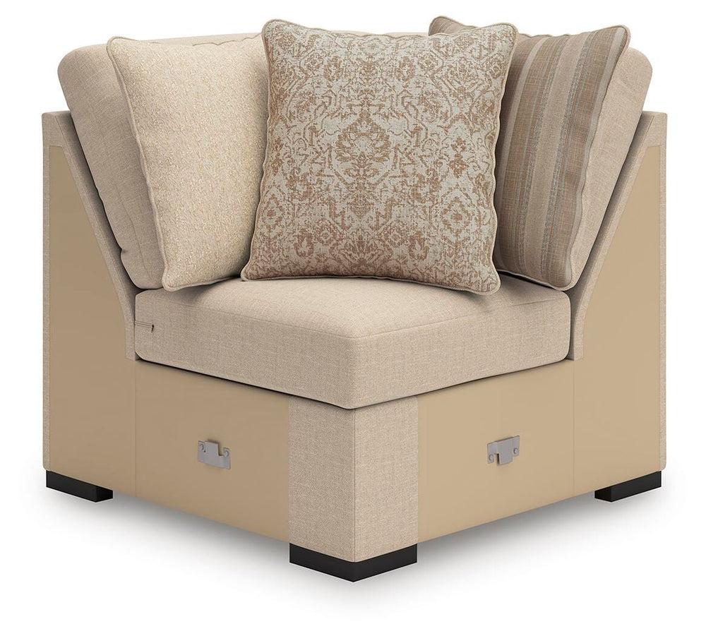 LadyMae 3-Piece Sectional - Beige (3)