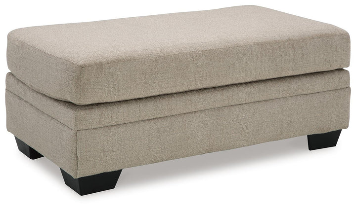 Stonemeade Sofa, Loveseat, Oversized Chair and Ottoman - Taupe (5)