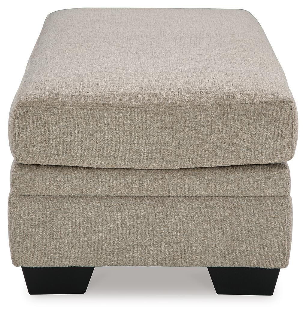 Stonemeade Sofa, Loveseat, Oversized Chair and Ottoman - Taupe (6)