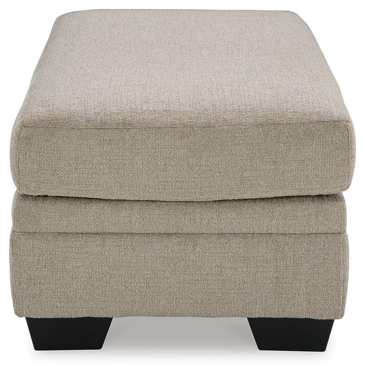 Stonemeade Oversized Chair and Ottoman - Taupe (9)