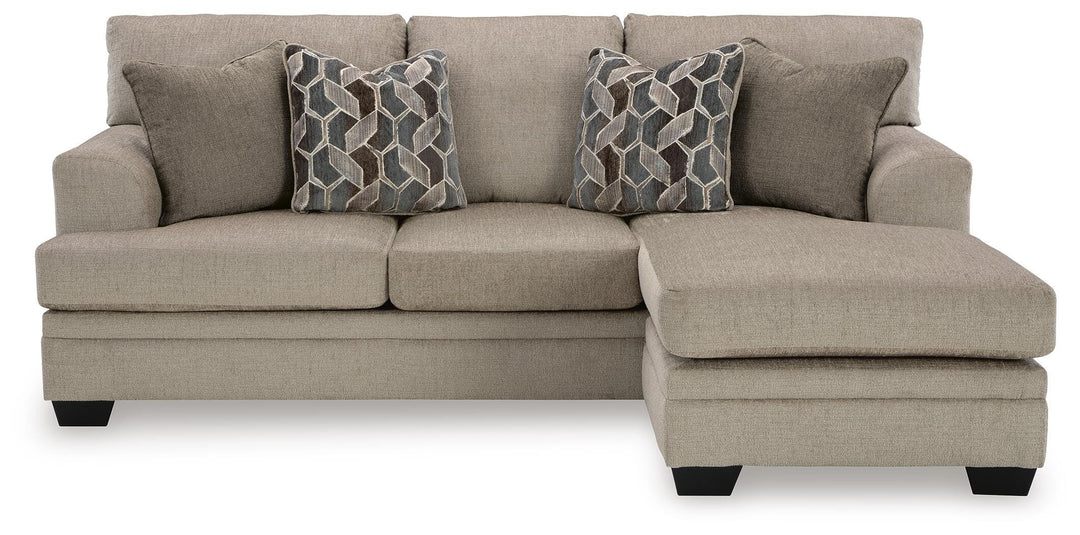 Stonemeade Sofa Chaise and Recliner - Taupe (4)