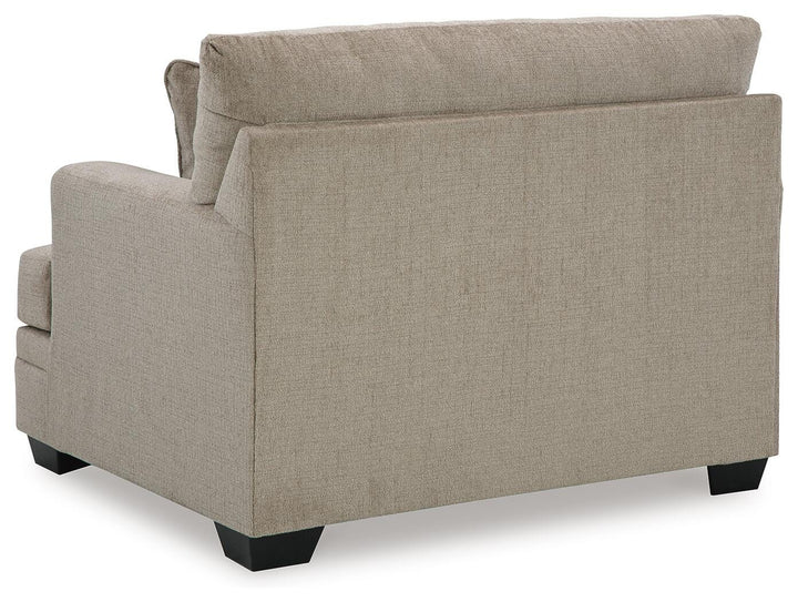 Stonemeade Sofa, Loveseat, Oversized Chair and Ottoman - Taupe (9)