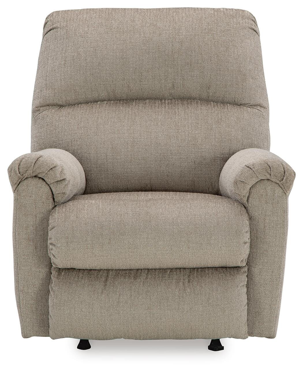 Stonemeade Sofa Chaise and Recliner - Taupe (8)