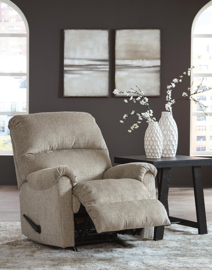 Stonemeade Sofa Chaise and Recliner - Taupe (18)