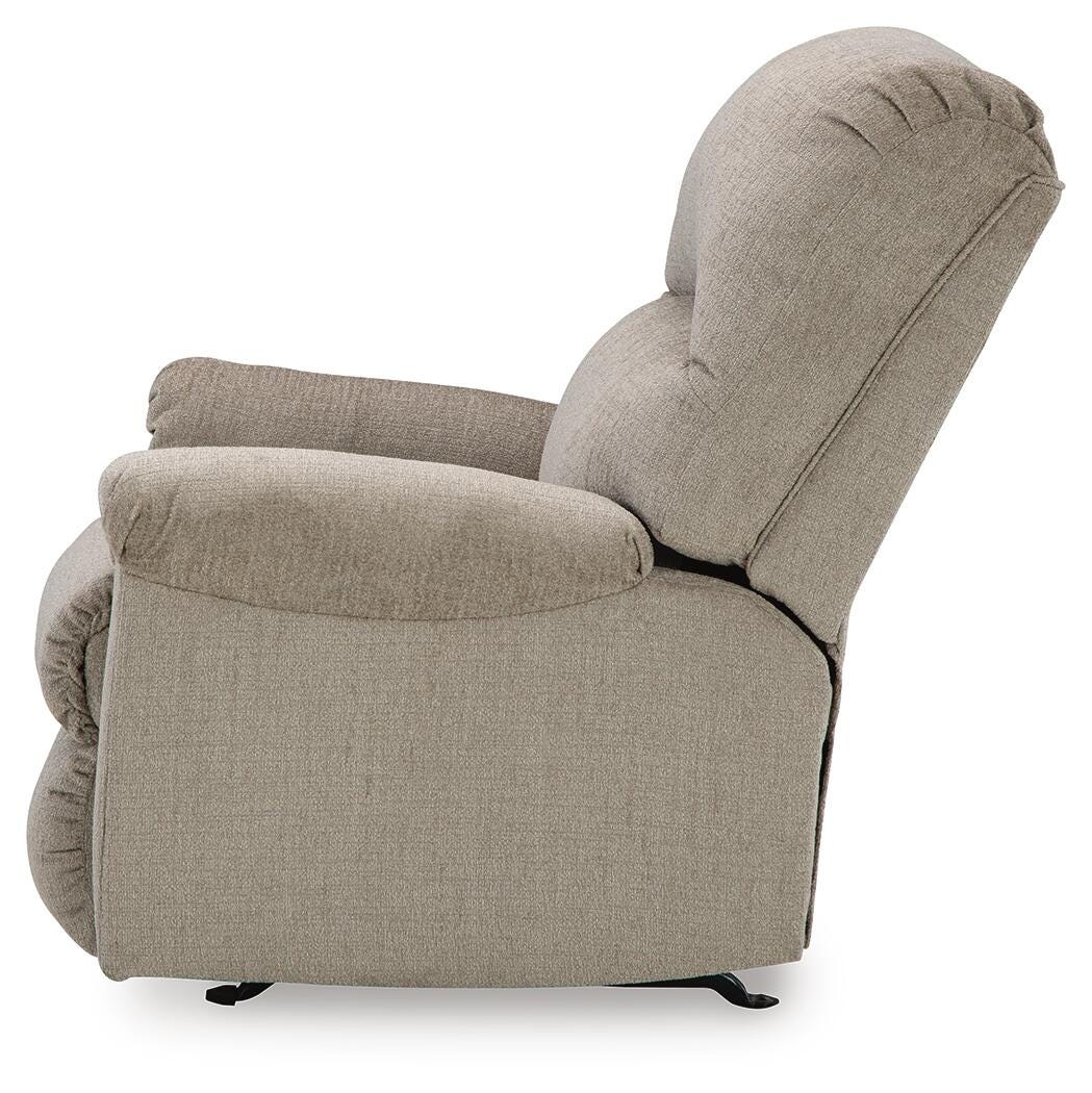 Stonemeade Sofa Chaise and Recliner - Taupe (11)