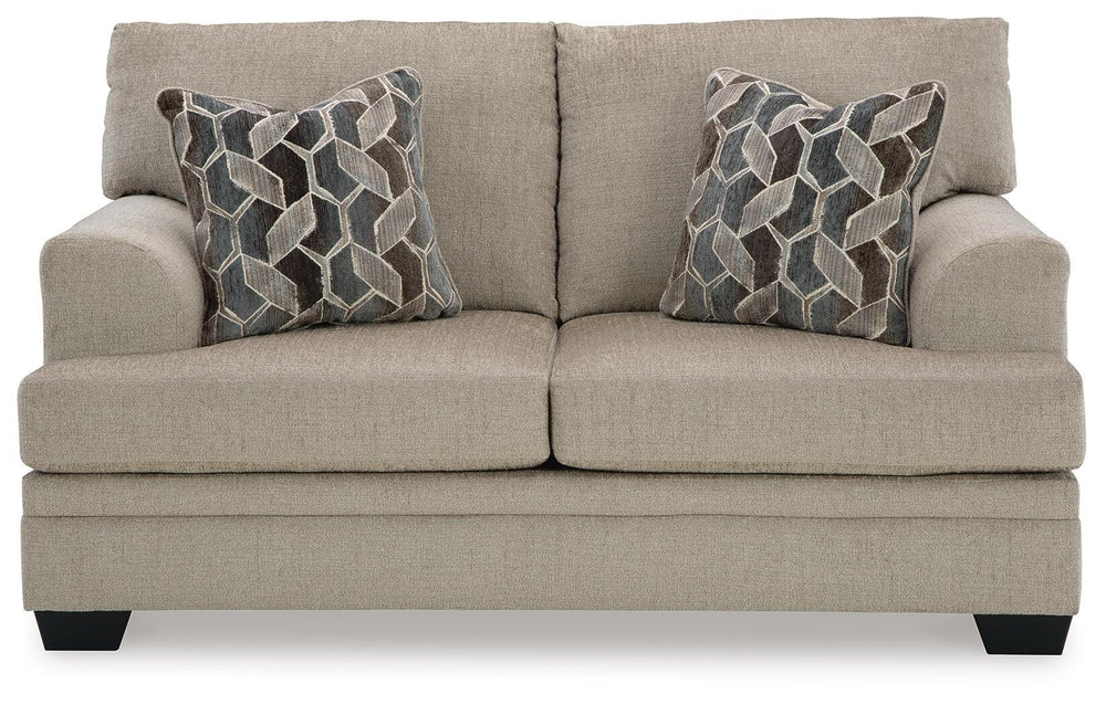 Stonemeade Loveseat - Light Brown (3)