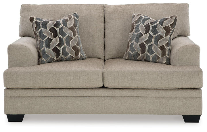 Stonemeade Sofa, Loveseat, Oversized Chair and Ottoman - Taupe (11)