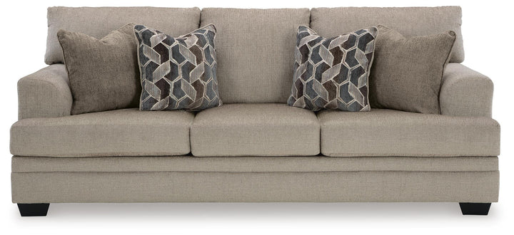 Stonemeade Sofa, Loveseat, Oversized Chair and Ottoman - Taupe (15)