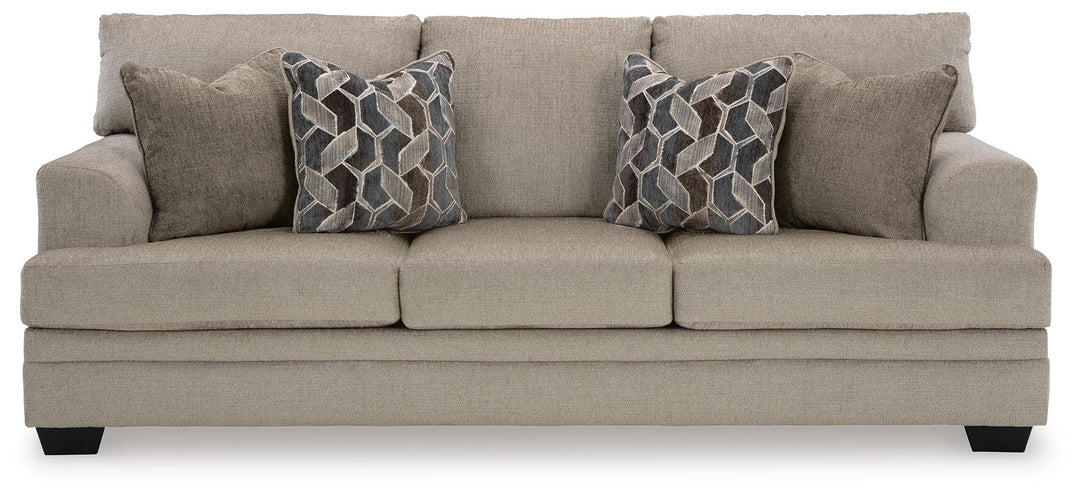Stonemeade Sofa, Loveseat, Oversized Chair and Ottoman - Taupe (15)
