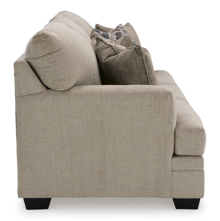 Stonemeade Sofa, Loveseat, Oversized Chair and Ottoman - Taupe (19)