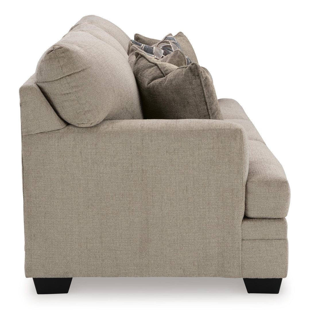 Stonemeade Sofa, Loveseat, Oversized Chair and Ottoman - Taupe (19)