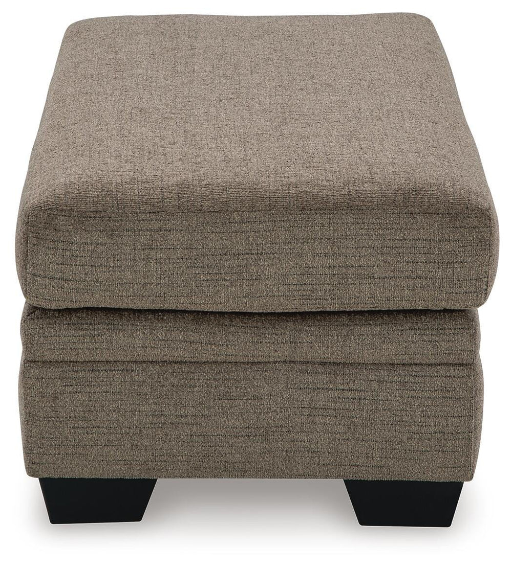 Stonemeade Ottoman - Dark Brown (4)