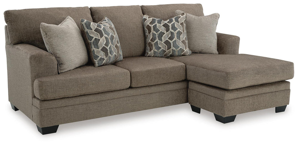 Stonemeade Sofa Chaise - Dark Brown (3)