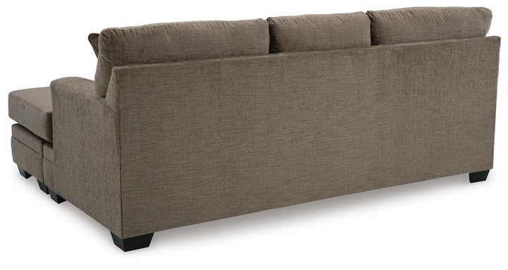 Stonemeade Sofa Chaise - Dark Brown (6)