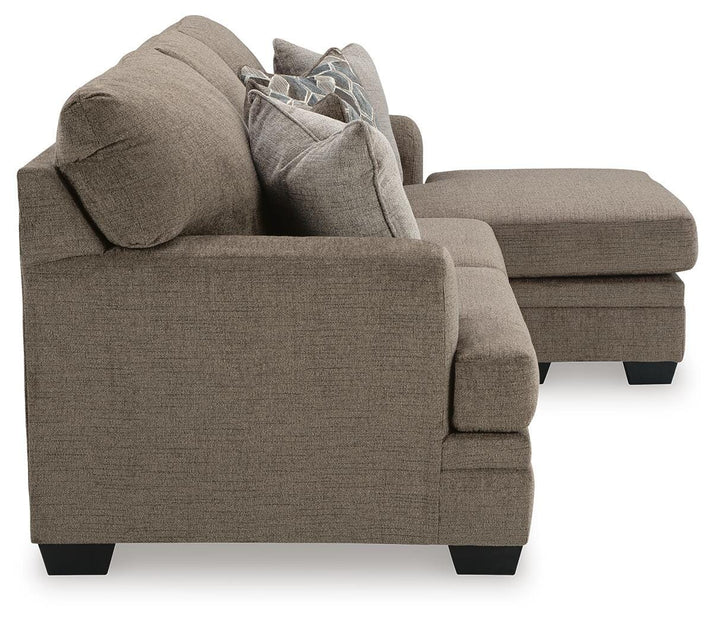 Stonemeade Sofa Chaise - Dark Brown (5)
