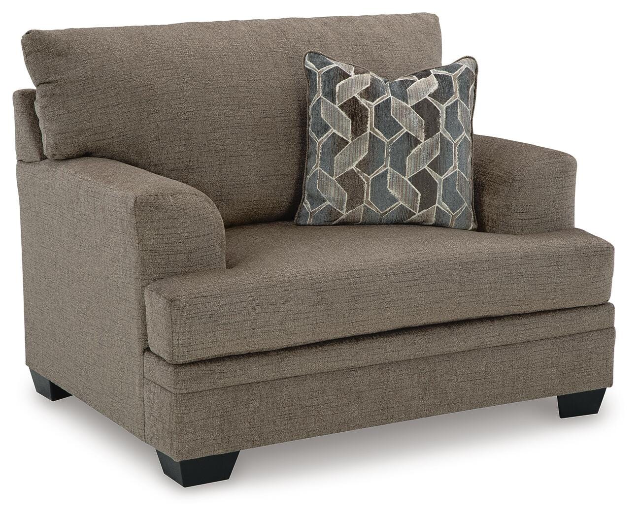 Stonemeade Oversized Chair - Dark Brown (1)