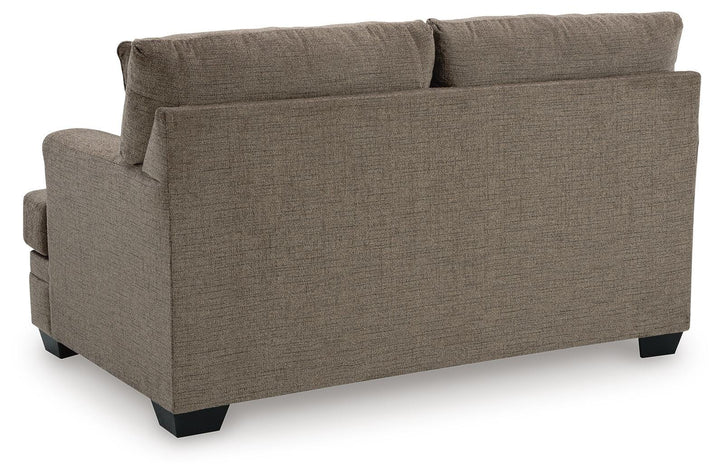 Stonemeade Loveseat - Dark Brown (6)