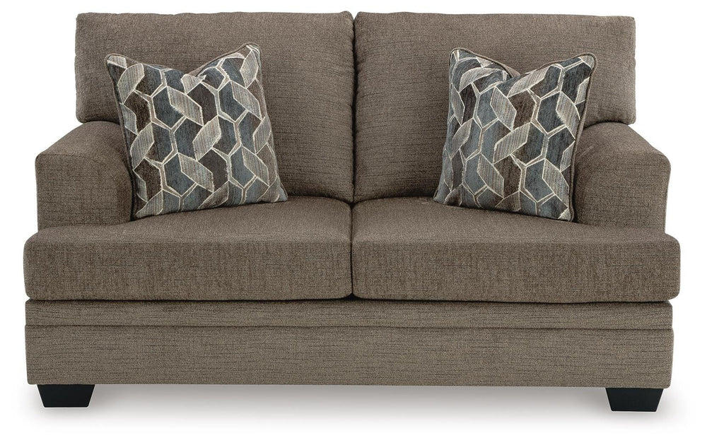 Stonemeade Loveseat - Dark Brown (3)