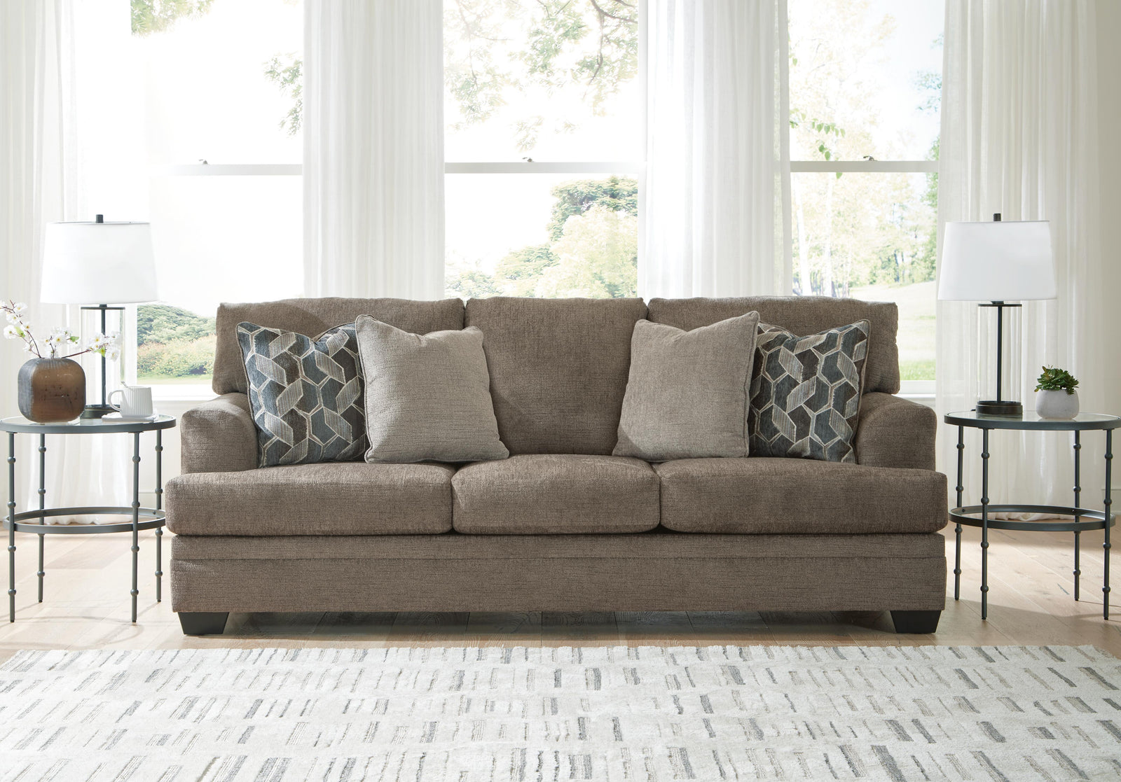 Stonemeade Sofa - Dark Brown (2)