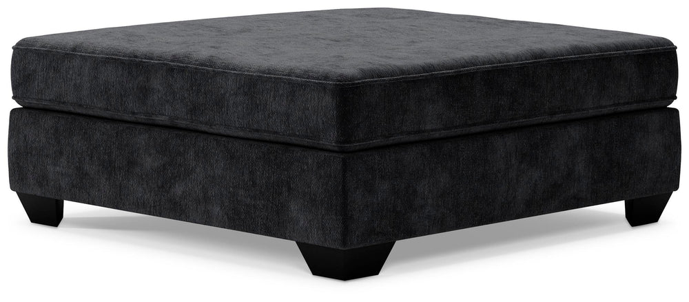 Lavernett Oversized Accent Ottoman - Dark Gray (1)