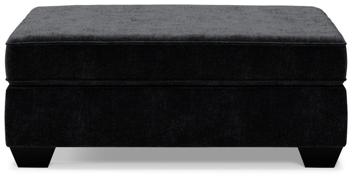 Lavernett Oversized Accent Ottoman - Dark Gray (3)