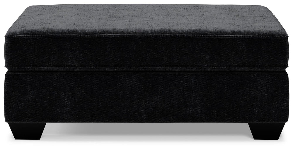 Lavernett Oversized Accent Ottoman - Dark Gray (3)