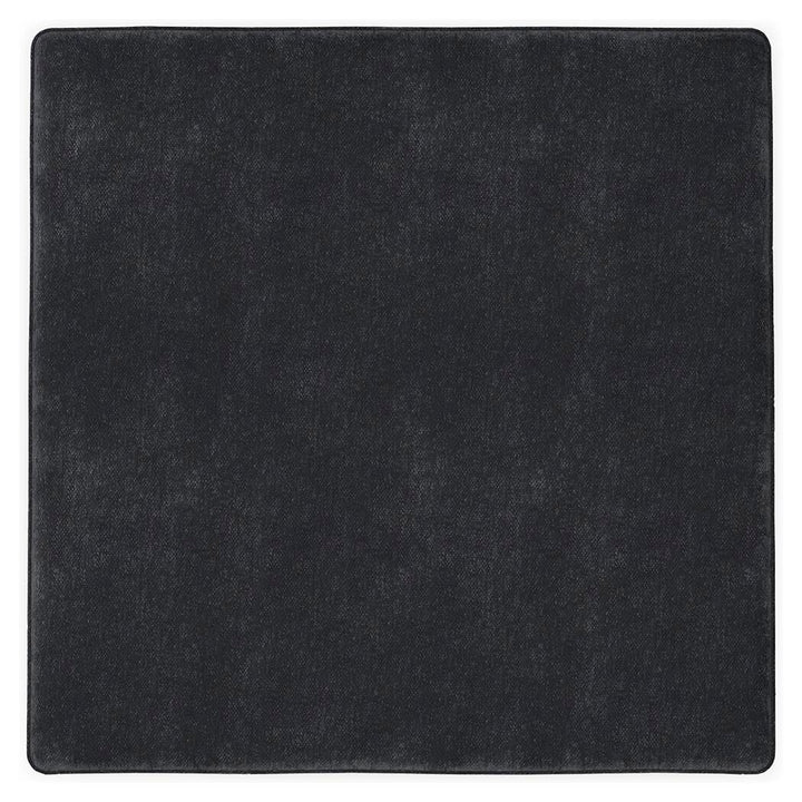Lavernett Oversized Accent Ottoman - Dark Gray (4)