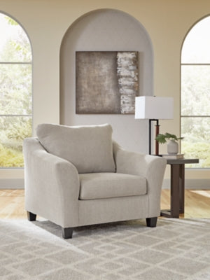 Willarae Oversized Chair - Beige