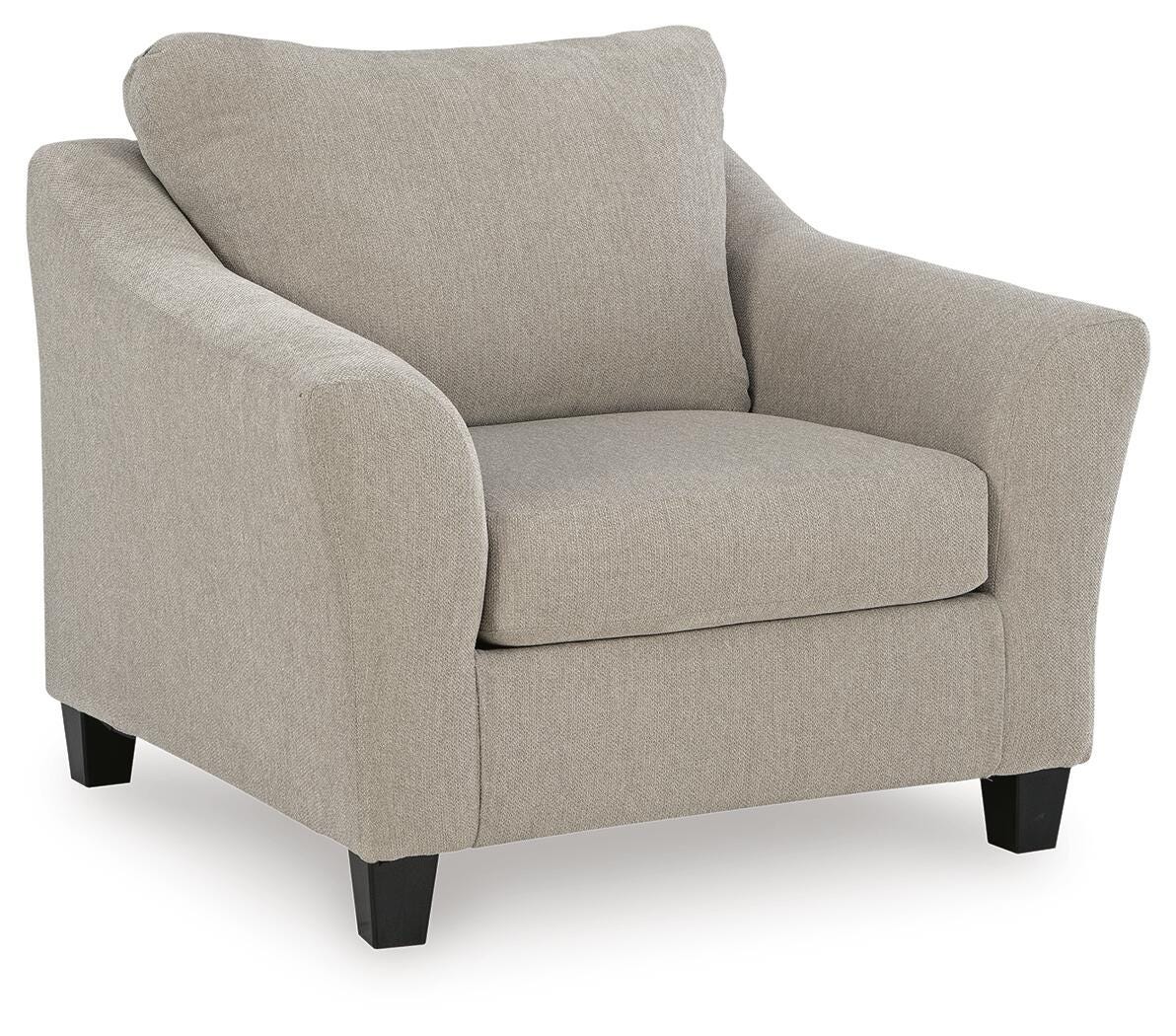 Willarae Oversized Chair - Beige (1)