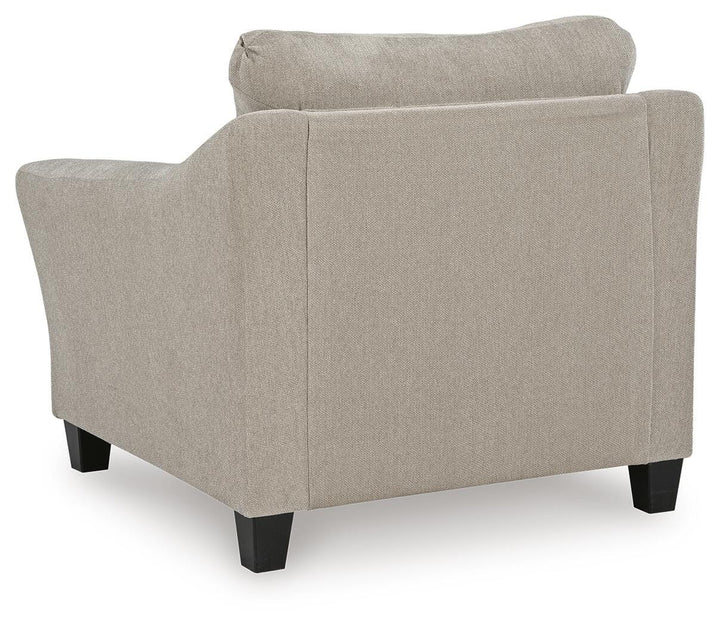 Willarae Oversized Chair - Beige (4)