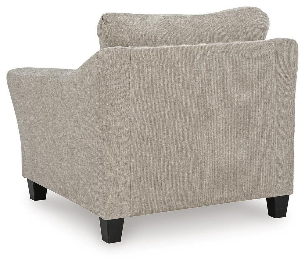 Willarae Oversized Chair - Beige (4)