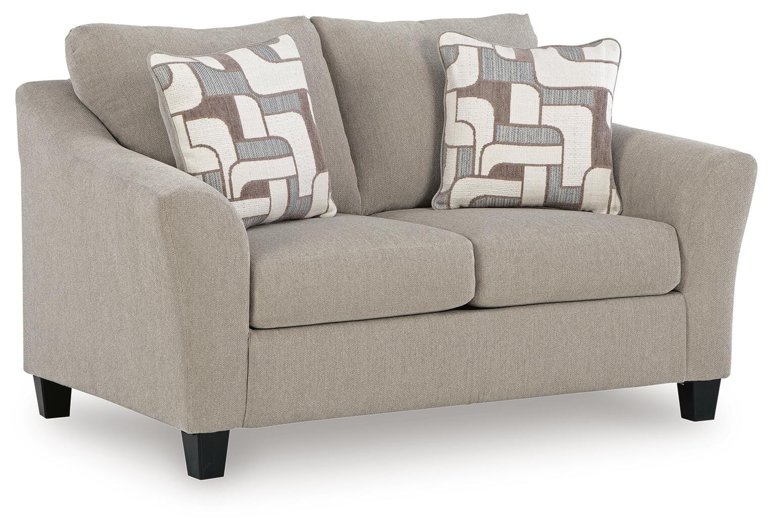 Willarae Loveseat - Beige (1)