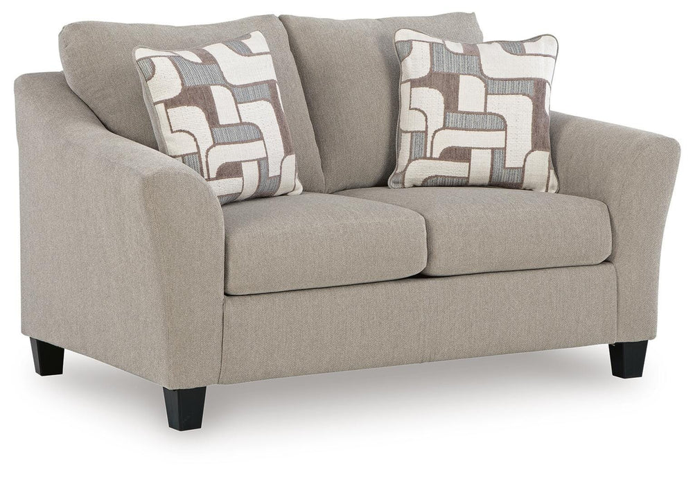 Willarae Loveseat - Beige (1)