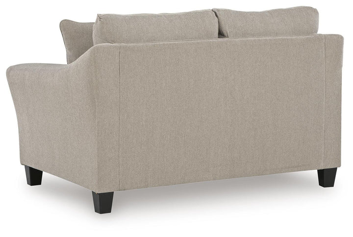 Willarae Loveseat - Beige (4)