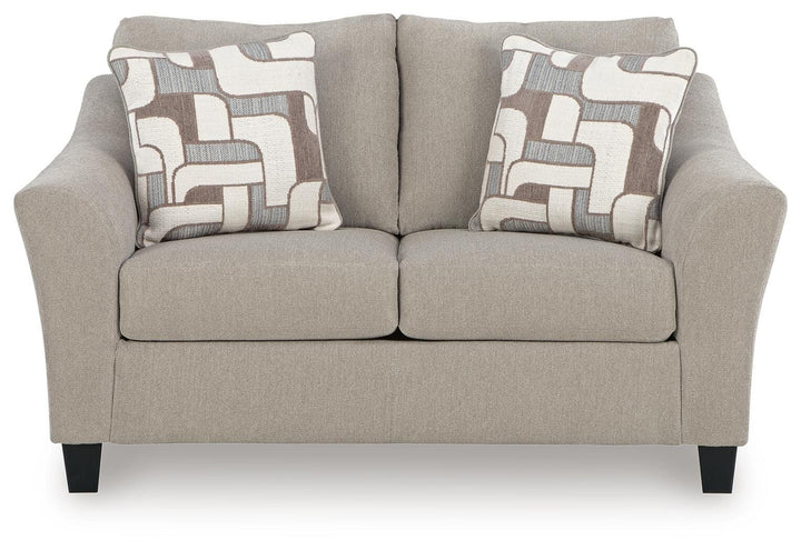 Willarae Loveseat - Beige (3)