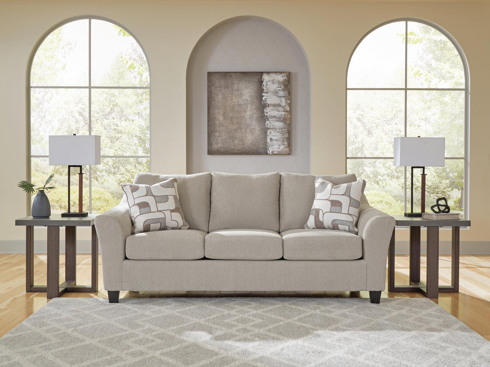Willarae Queen Sofa Sleeper - Beige (5)