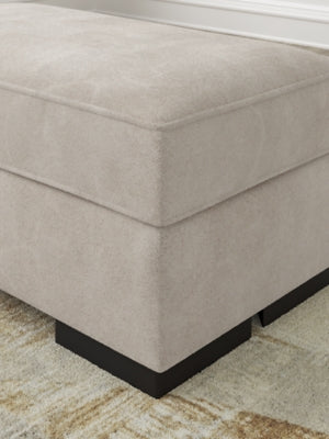 High Profile Ottoman - Beige