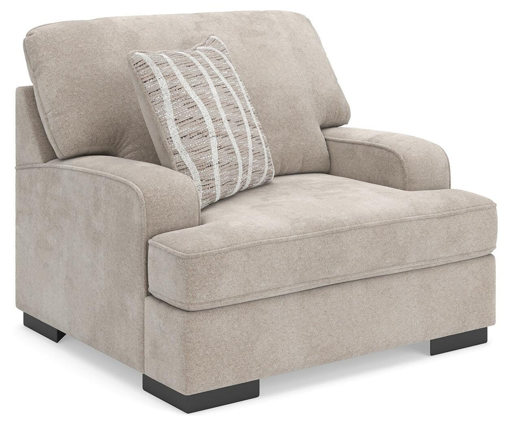 High Profile Oversized Chair - Beige (1)