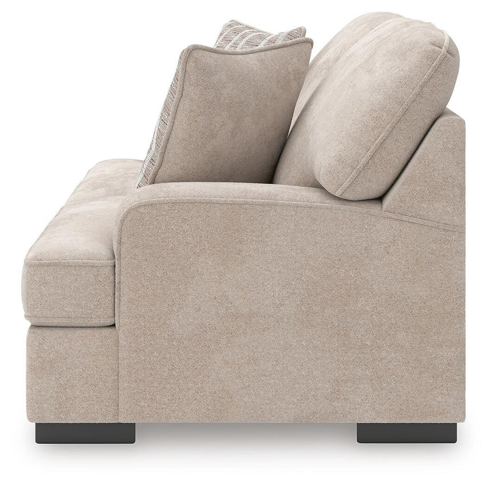 High Profile Loveseat - Beige (7)