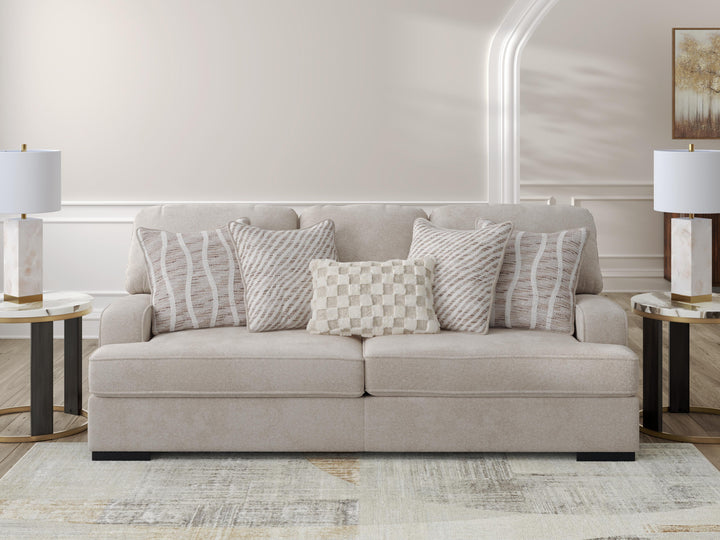 High Profile Sofa - Beige (2)