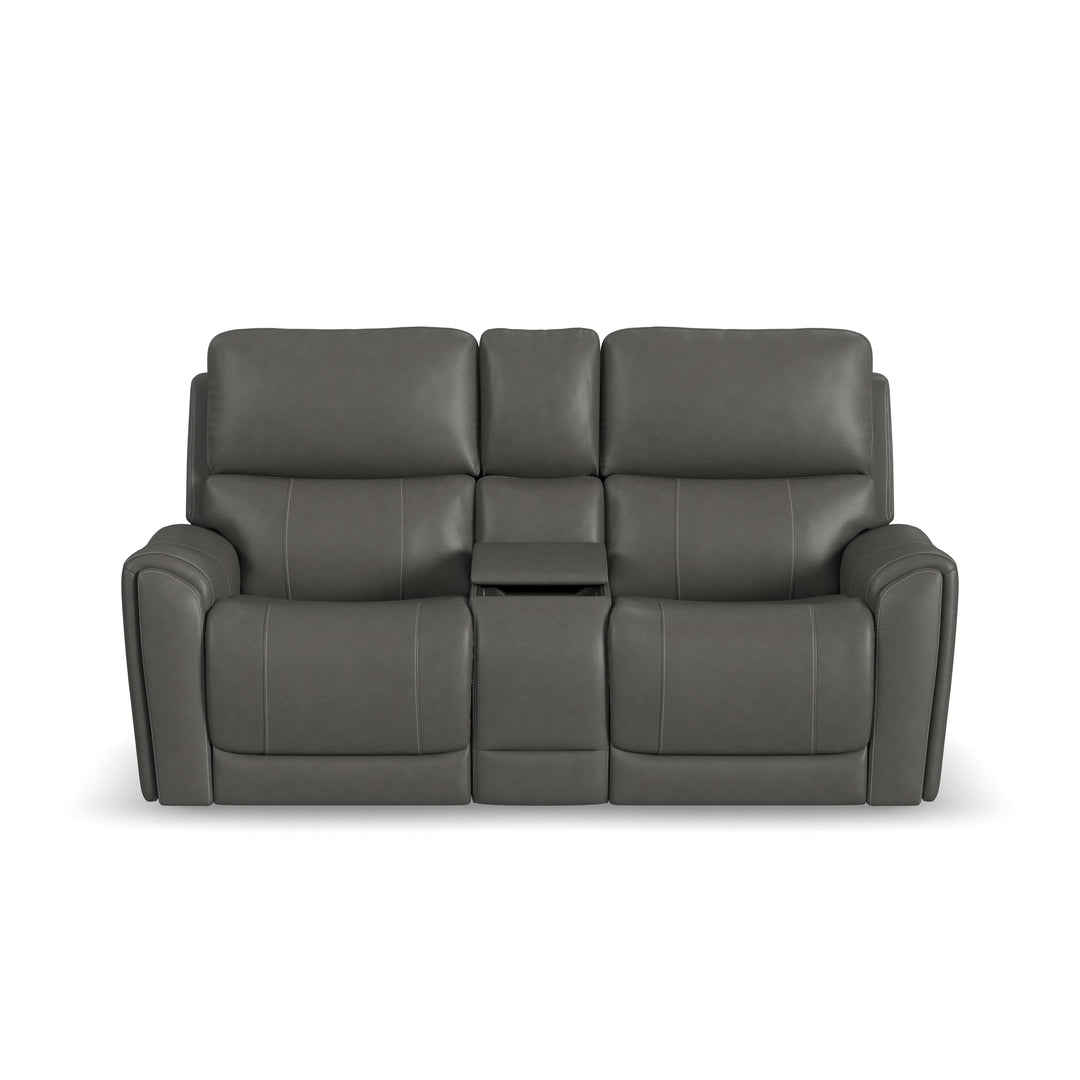 flexsteel-1587-64ph-88602-carter-power-reclining-loveseat-with-console-power-headrests-lumbar-smoke