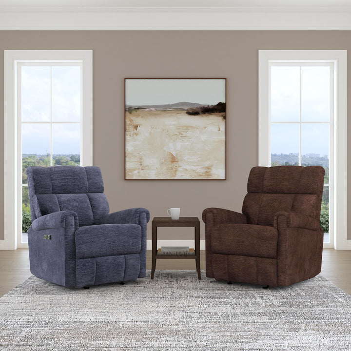 Classic Power Gliding Recliner With Power Headrest &amp; Lumbar Buffalo
