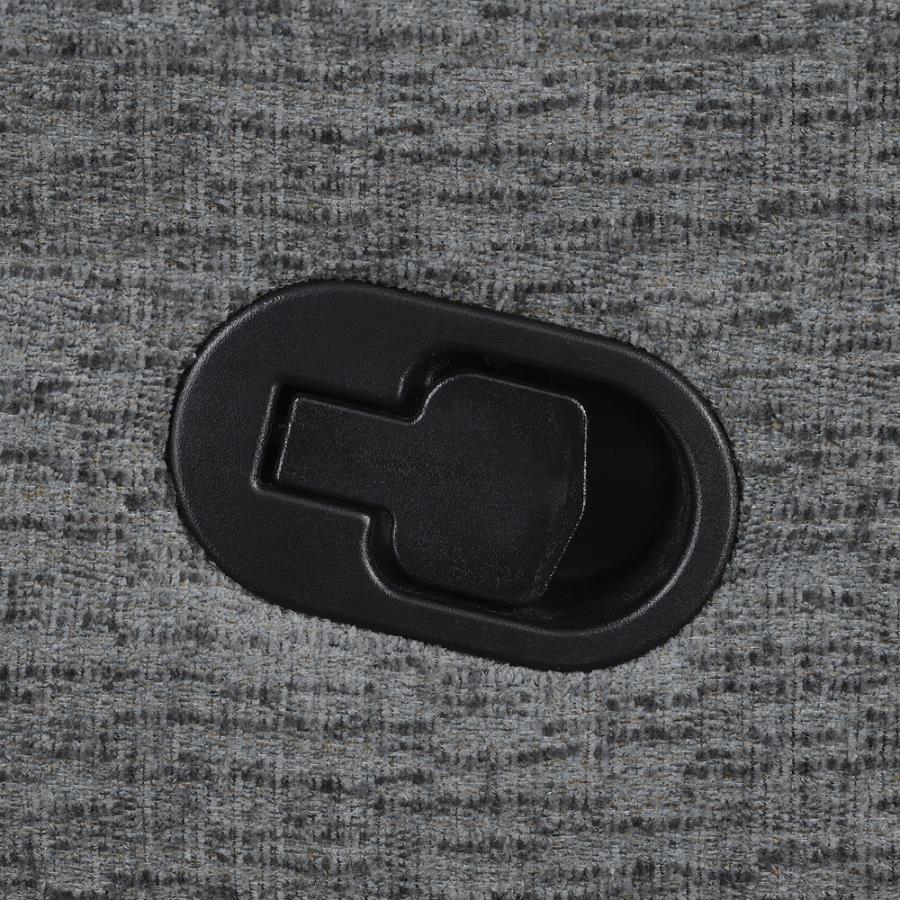 Bahrain - Upholstered LAF Recliner - Charcoal