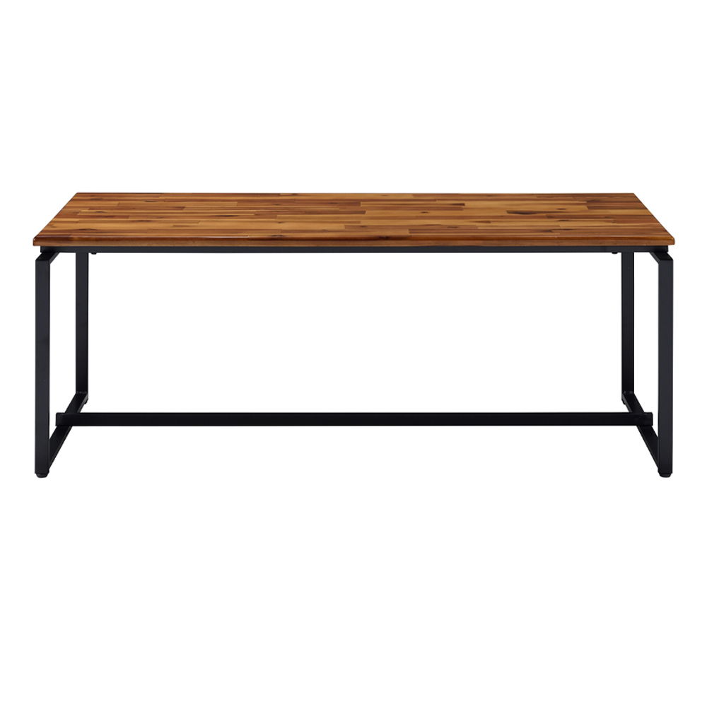 Jurgen - 3 Piece Coffee & End Set - Oak & Black