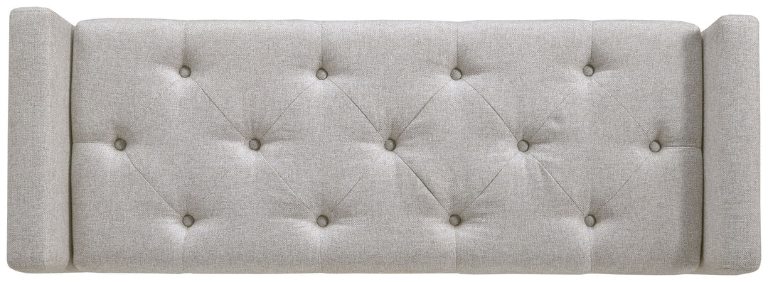 Briarson - Storage Bench - Beige / Brown