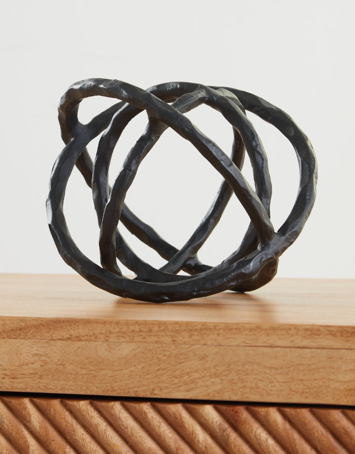 Barlee - Sculpture - Black
