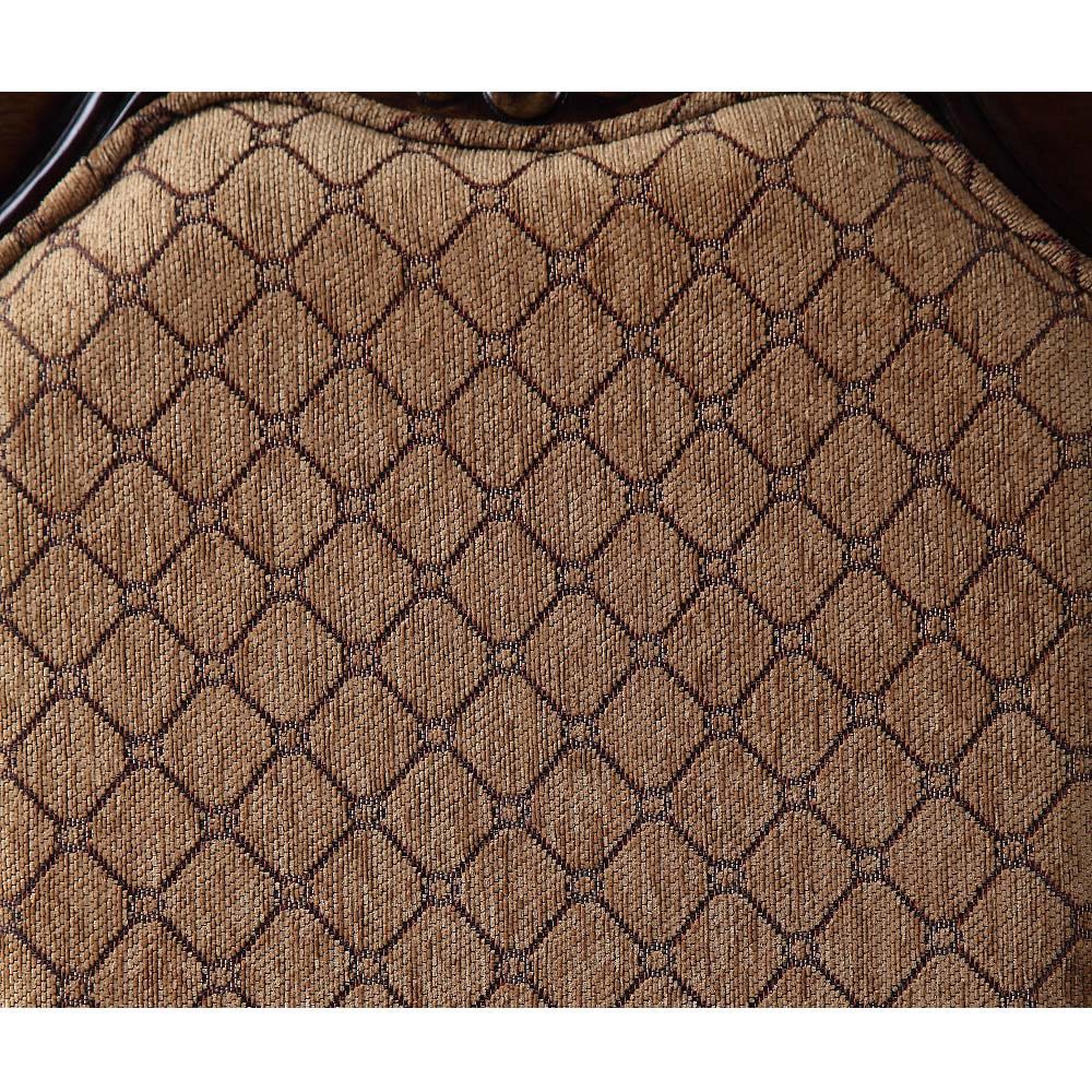 Chateau De Ville - Side Chair Set of 2) - Fabric & Espresso