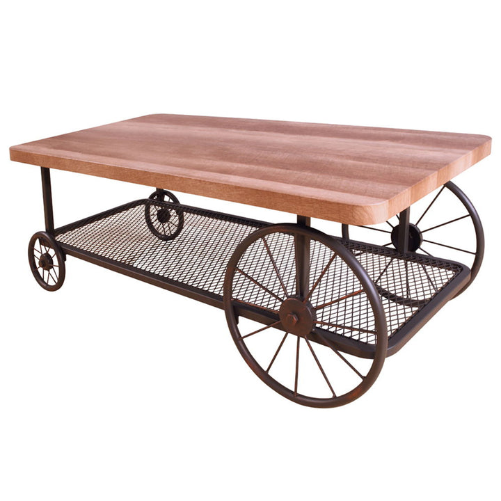 Francie - Coffee Table - Oak & Antique Gray