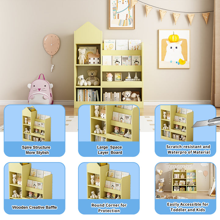 kids-multi-bookshelf-and-storage-organizer-yellow