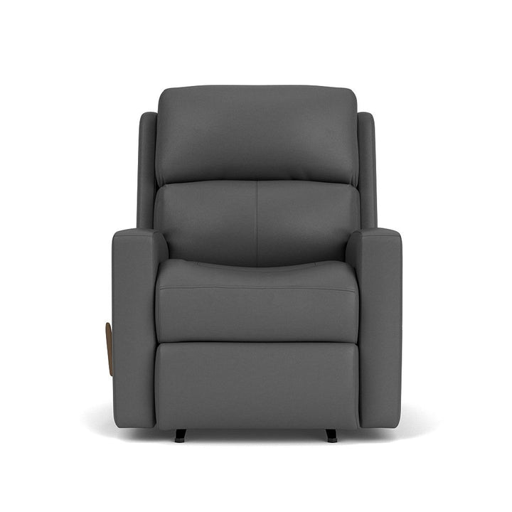 Catalina Leather Recliner Dark Gray